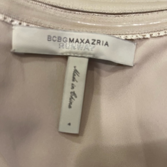 BCBGMAXAZRIA RUNWAY Strapless Lace Cocktail Dress - Picture 8 of 9